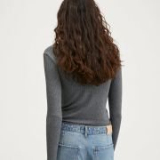 Openwork cotton-blend T-shirt (Demo)