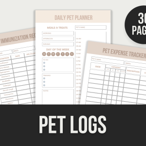 pet logs