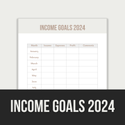 income goals 2024