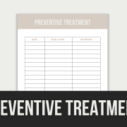 preventive treatment