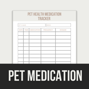 pet medication