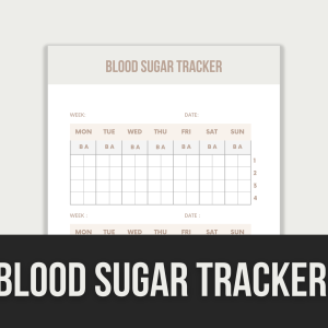 blood sugar tracker
