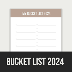 bucket list 2024