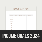 income goals 2024