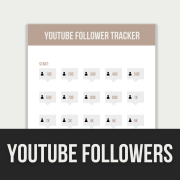 youtube followers