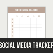 social media tracker