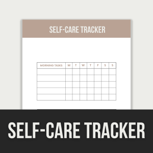 self-care tracker