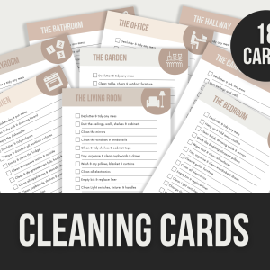 cleaning cards