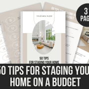 50 tips for staging your home on a budget