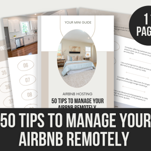 50 tips to manage your airbnb remotely
