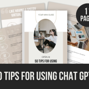 50 tips for using chatgpt