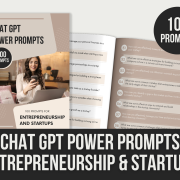 chatgpt power prompts entrepreneurship and startups