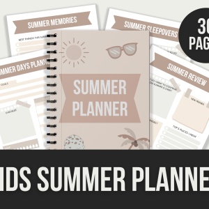 kids summer planner
