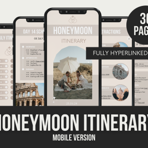 honeymoon itnerary mobile